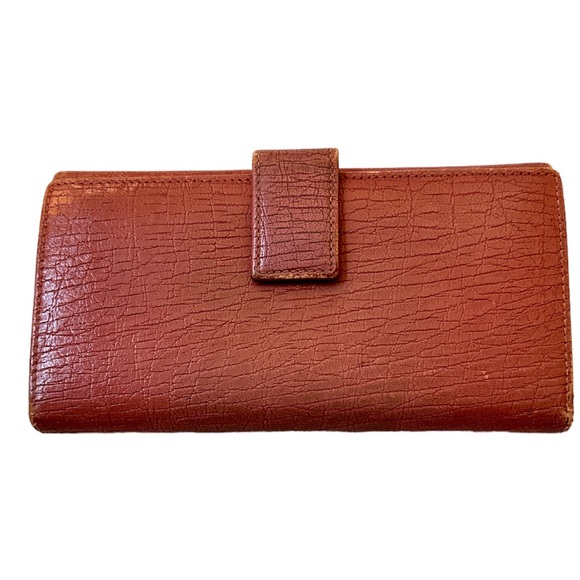 Authentic Gucci Pink/ Mauve Double Interlocking G Studs  Long Wallet - Picture 4 of 13